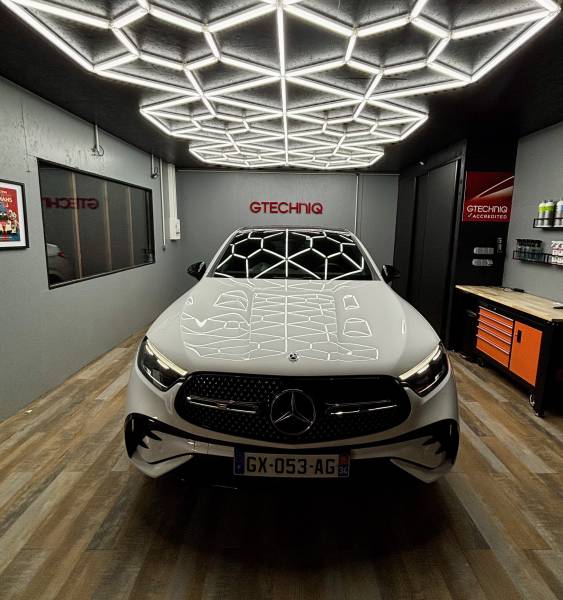 Pose de céramique intégrale sur Mercedes GLC Coupé à Valence – Brillance, protection et finition haut de gamme